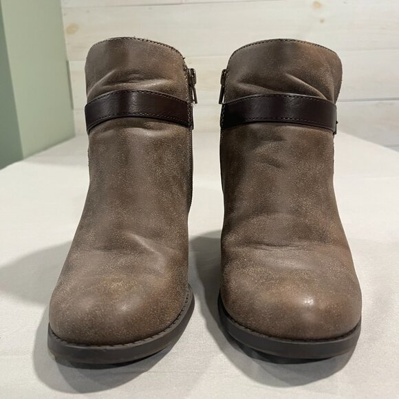 SODA Brown Booties Size 8 - Picture 2 of 7